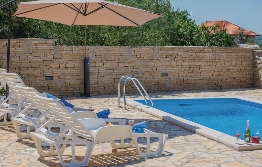 Luxury Villa Maria With Pool Galovac  Экстерьер фото